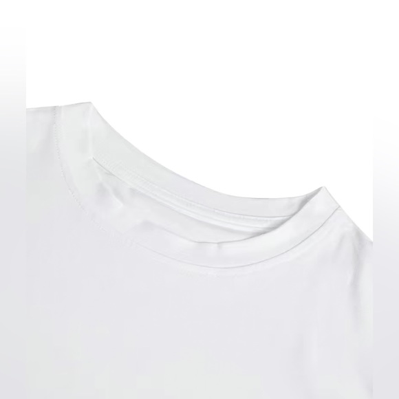 Cute Daisy Print T-Shirt, Short Sleeve Crew Neck Casual Top For All Season. - Picture 3 of 5